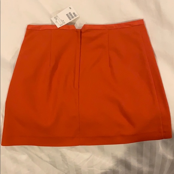NWT H&M orange mini skirt! - Picture 2 of 4